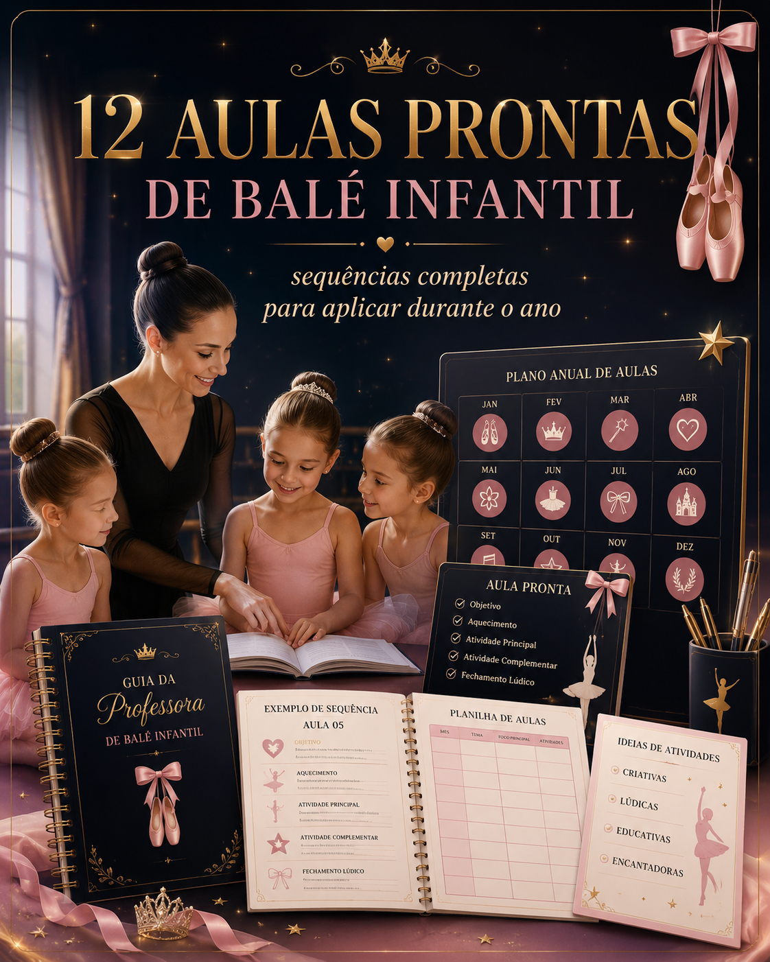 12 Aulas Prontas